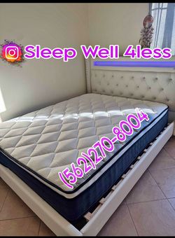 New queen bed