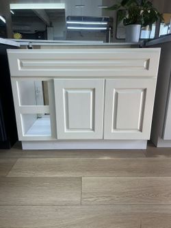 Brand New 42-Inch Bathroom Vanity Base | Multiple Colors Available