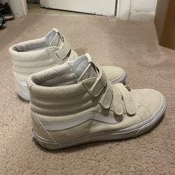Hightop Off white Velcro Vans for Sale in Gainesville FL OfferUp