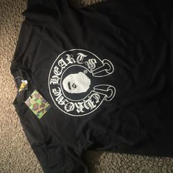 Bape x crome hearts shirt size medium