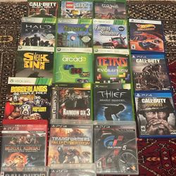 PlayStation and Xbox Video Games 
