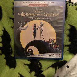 The Nightmare Before Christmas Blu-ray DVD