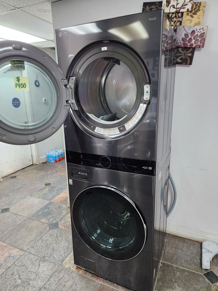 🎈💯LG SET STEAM WASHER AND GAS DRYER NEW