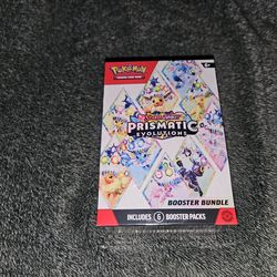 Pokemon prismatic booster bundle