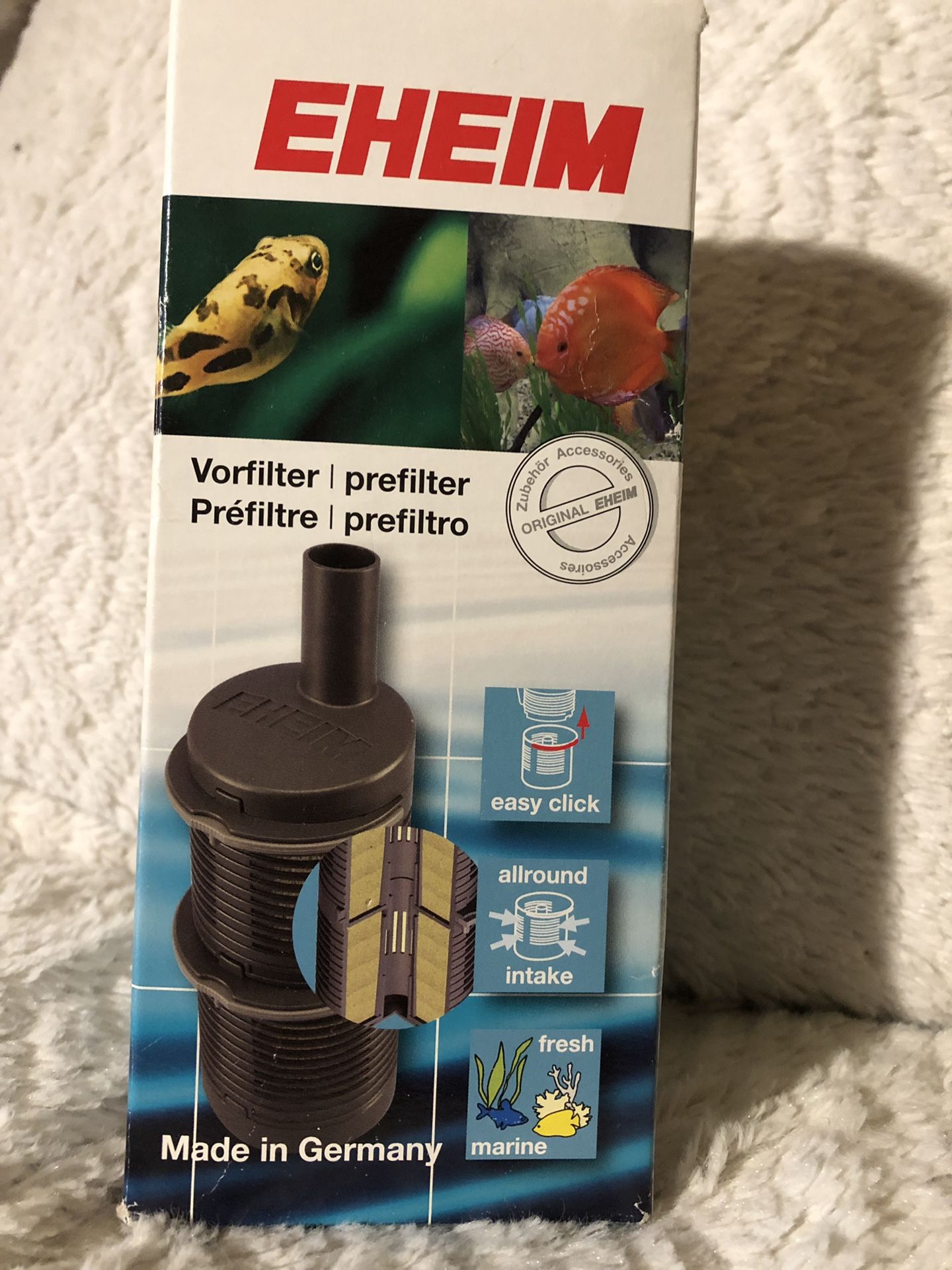 EHEIM- Prefilter for External Canister and Powerhead - Brand new, in box! Retails $16, asking $6