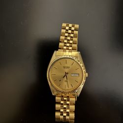 Seiko Vintage Gold Watch