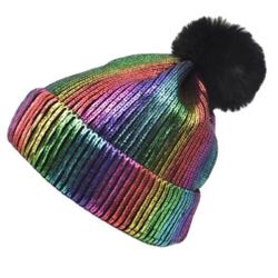 Radiant Rainbow Beanie 