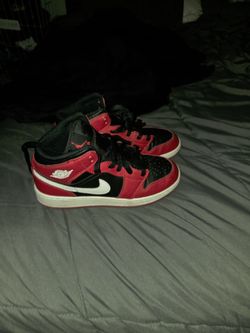 5.5 children's red Jordan's