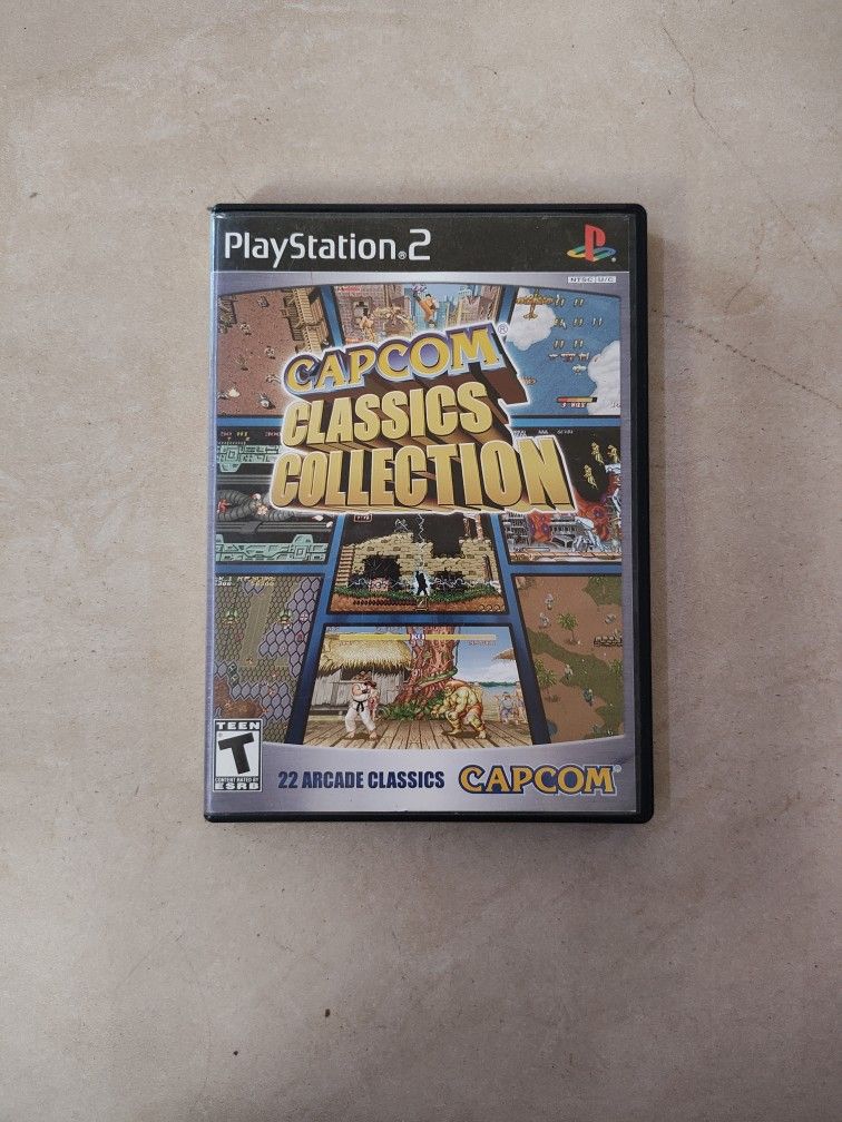 PlayStation 2 Capcom Classics Collection 22 Arcade Classics