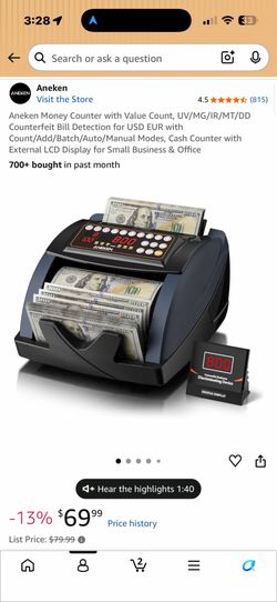 Money counter