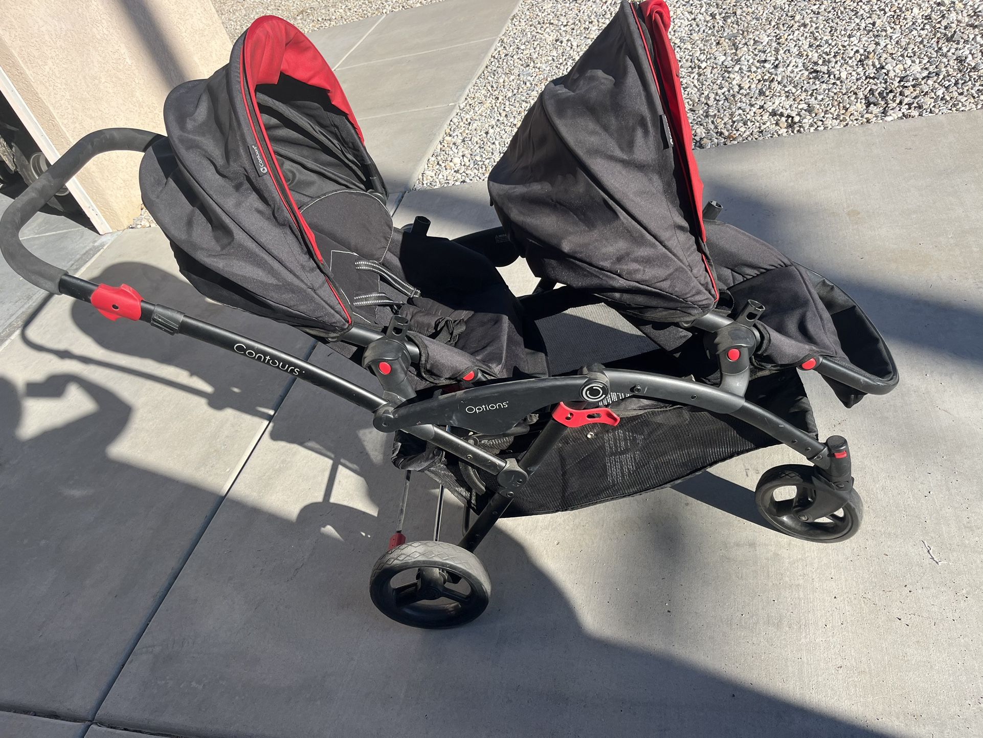 FREE DOUBLE STROLLER