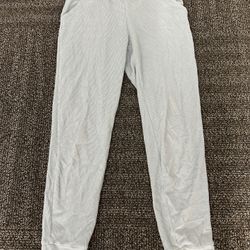Marc New York by Andrew Marc Womens Ribbed Midweight Jogger (Small, Cement(Grey))
