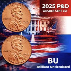 Lincoln cents - 2025 BU - Last year of the cent!