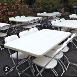 Tables And Chairs & Heaters
