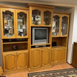 Vintage Made By Owner Buffet Cabinet