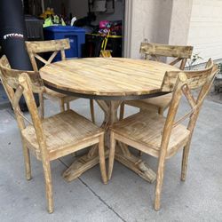 Dining Table With 4 Chairs