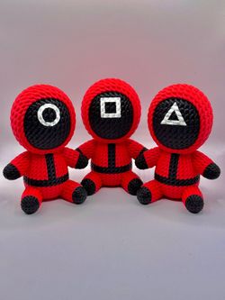 Squid game set (Knitted finish)
