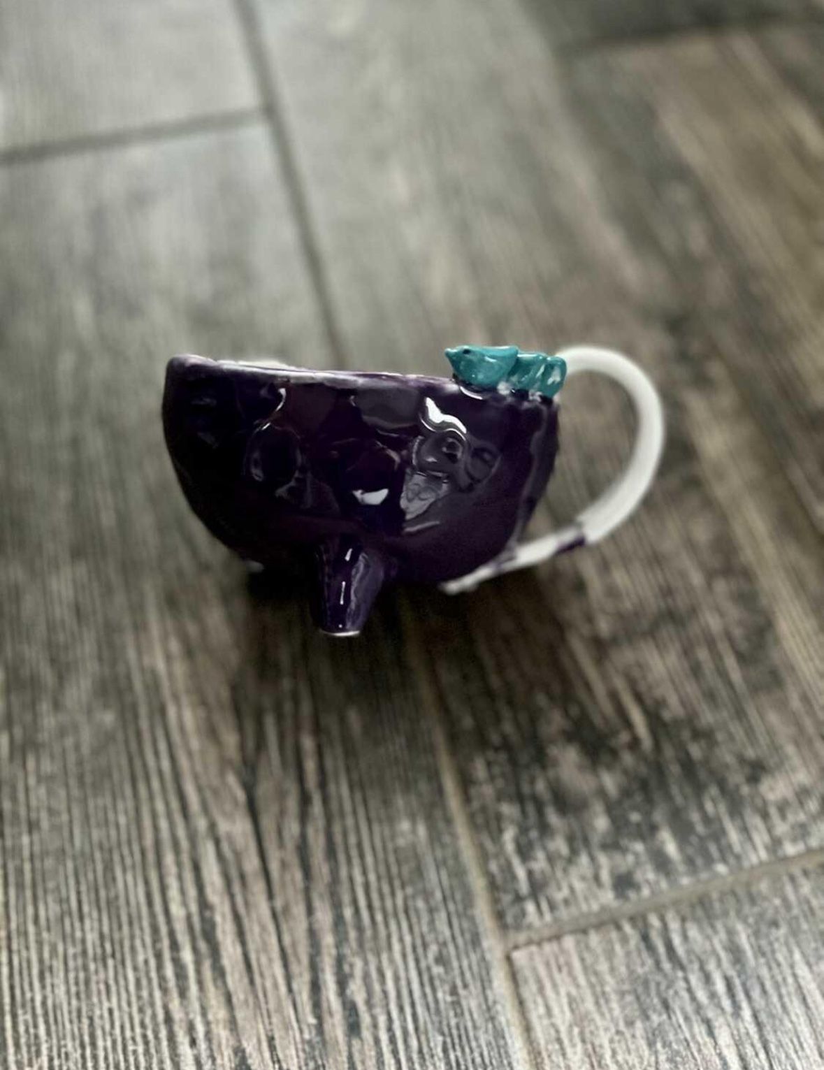 Ceramic PaperWeight/ Paperclip Holder