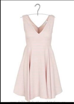 SANDRO Crepe skater dress Pink For Women MSRP 325