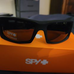 Brand New Polarized Black Spy Sunglasses
