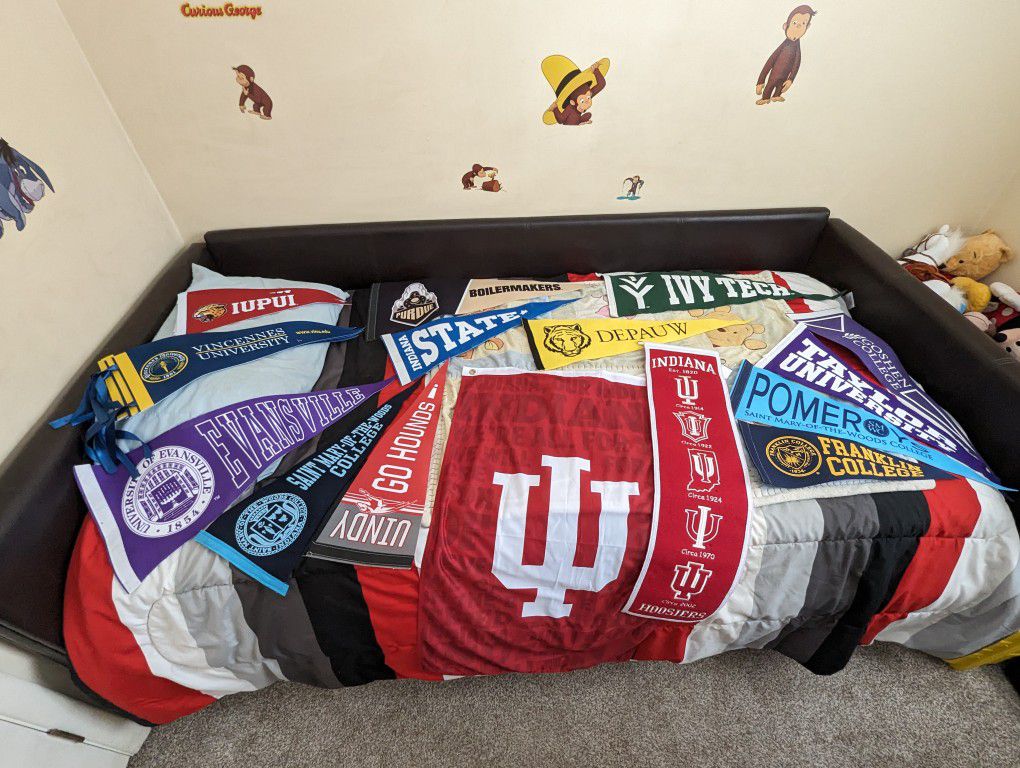 IU, Purdue & Other Indiana College Pennants