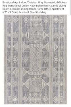 Outdoor rug - large