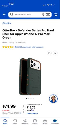 iPhone 17 pro max otter box case