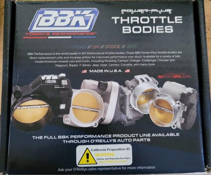2010-2014 F150 Raptor BBK Throttle Body