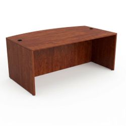 72"W x 36"-41"D Bow-Shaped Executive Desks – From $350 📦 Florida