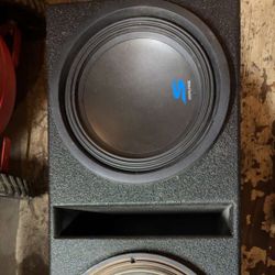 Two 12inch Alpine Subs in box