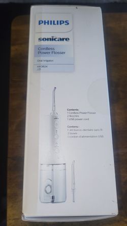 💦✨BRAND NEW Philips Sonicare Cordless Power Flosser (Model HX3824) 💦✨

If you hate traditional string flossing, this thing makes life way easier! Up