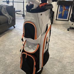cobra Golf Clubs and Bag men's XL