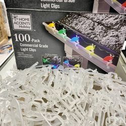 Commercial Grade Light Clips (100-Pack)