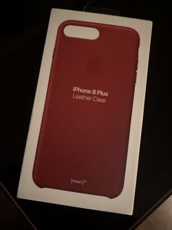 iPhone 7/8 Plus Apple leather case AUTHENTIC BRAND NEW