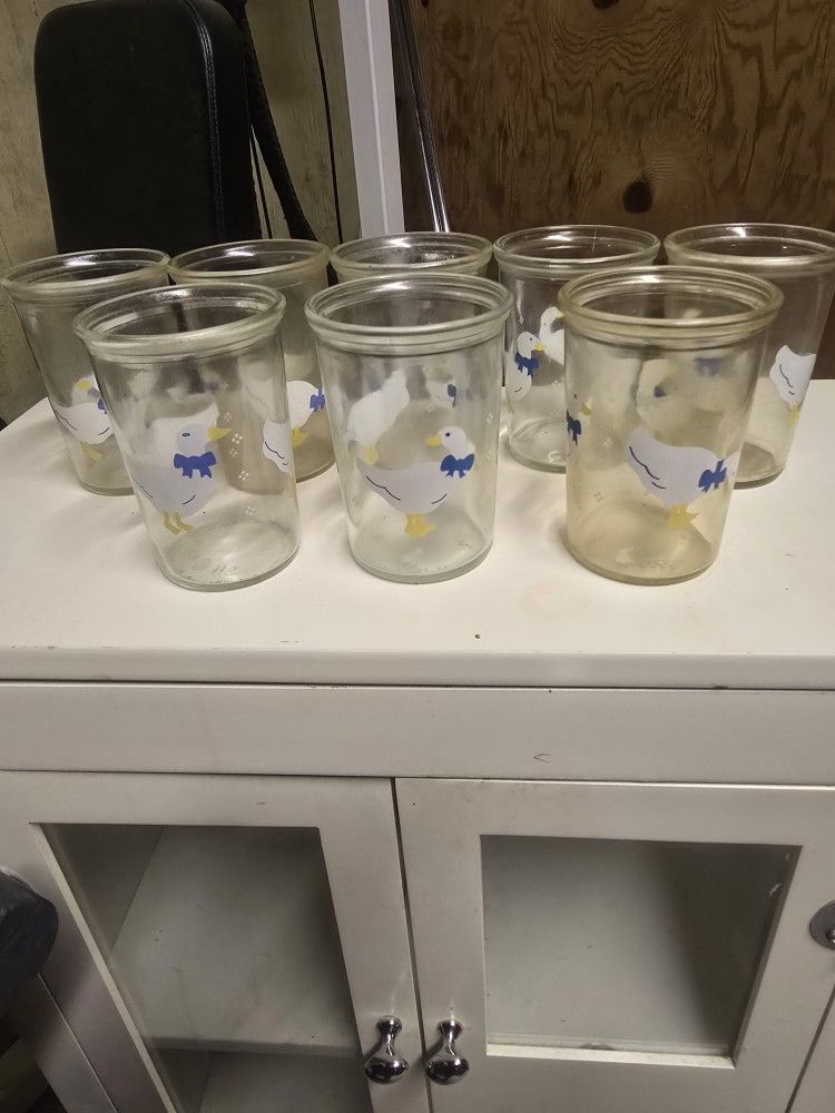Antique Juice Cups