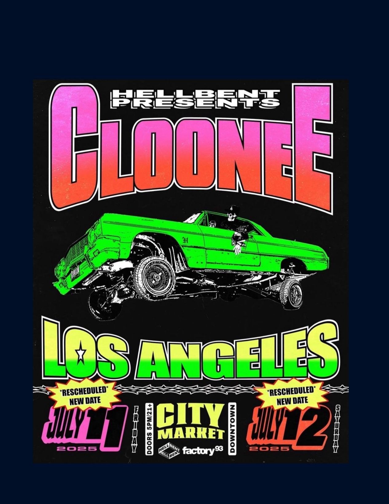 Cloonee Saturday 7/12