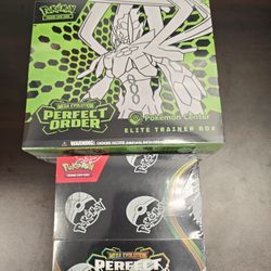 Mega Evolution Perfect Order Booster Box+ PC ETB