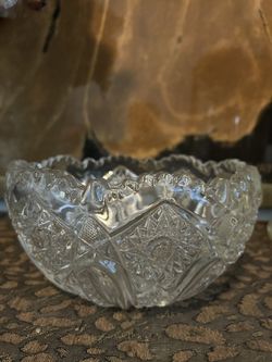 Vintage L. E. Smith Fruit Bowl
