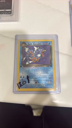 Dark gyarados 1st edition
