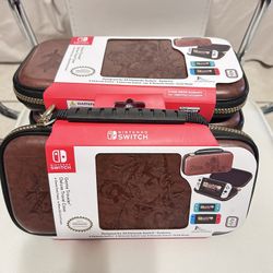 Cokem International Ltd. Nintendo Switch Lite Game Traveler Deluxe Travel Case - The Legend of Zelda, Brown - Nintendo Switch