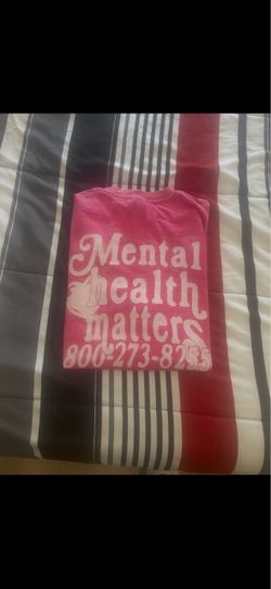 Size, large Mental Health Matters Graphic T-Shirt