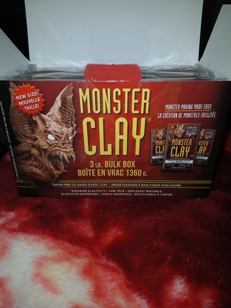 Monster Clay 3 Pound Bulk Box