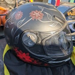 Black Dahlia Scorpion Street Bike Helmet 