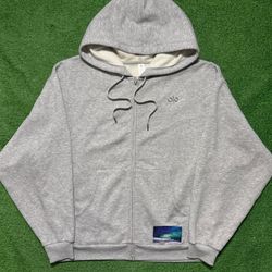 Alo Men’s Full Zip Hoodie Medium Great Condition
