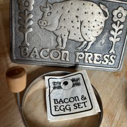 Bacon Press And Egg 🥚 Ring.