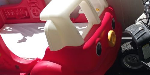 Fire Truck Toddler Bed