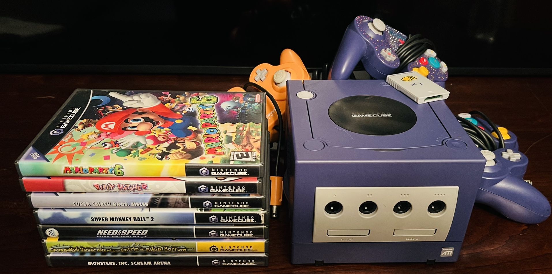 Nintendo GameCube Video Game System And Games