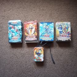 Yu-Gi-Oh, Battle Spirits, Bakugan And Club Penguin Cards 