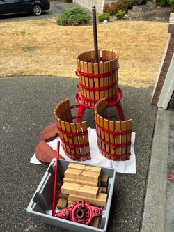Wine Press 45 gallon