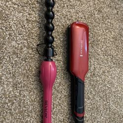 Curling Wand and Straightener 